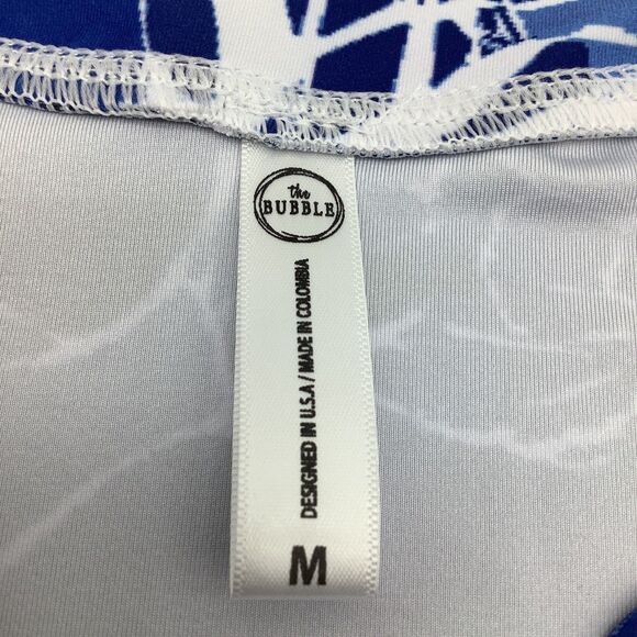 The Bubble Womens Emily Tank Top‎ Blue Floral Size Medium NWT - Picture 7 of 9